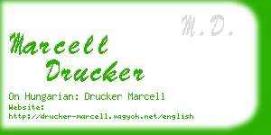 marcell drucker business card